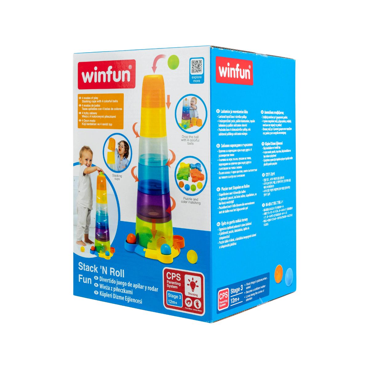 Đồ Chơi Xếp Chồng Cốc Và Bóng Vui Nhộn WINFUN 000737