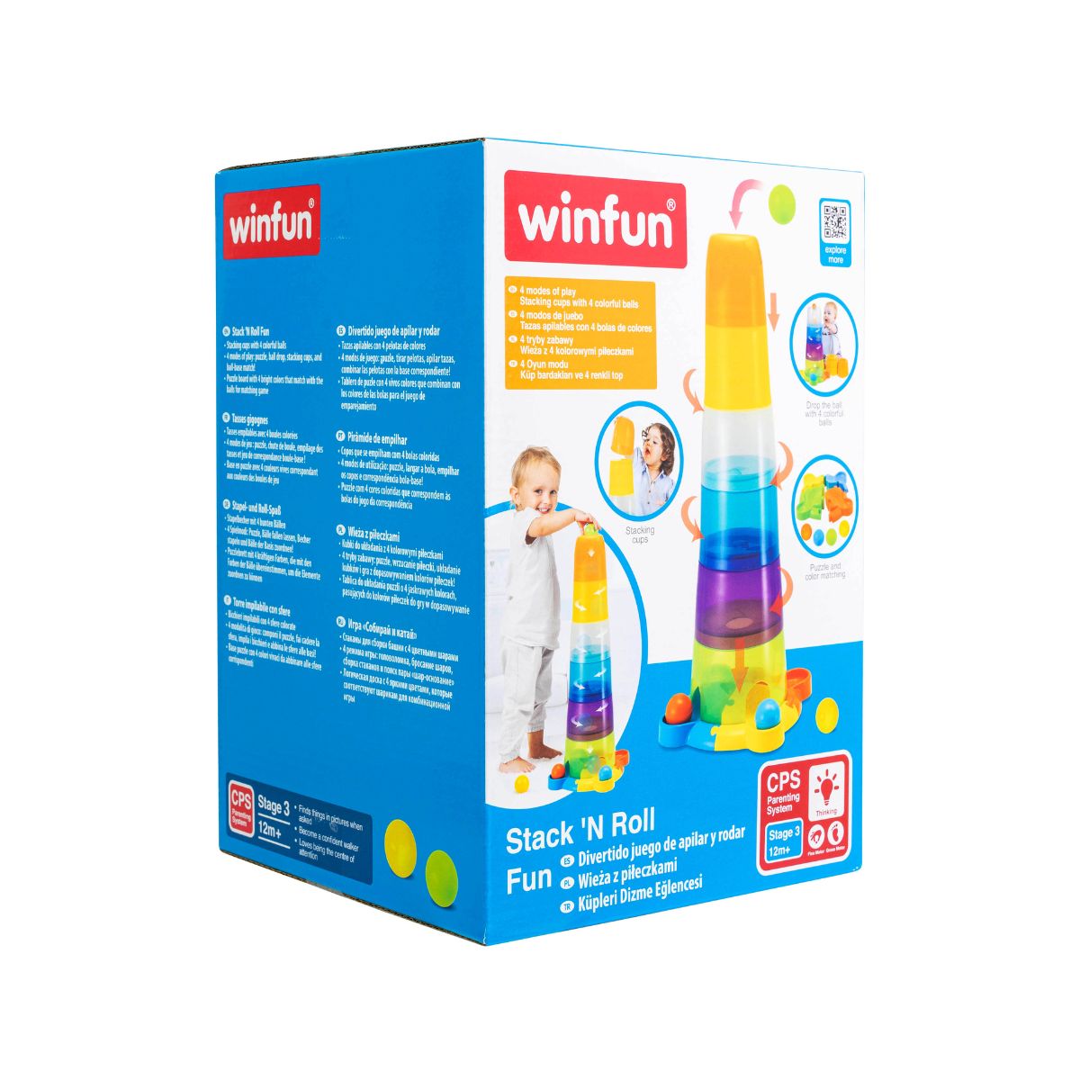 Đồ Chơi Xếp Chồng Cốc Và Bóng Vui Nhộn WINFUN 000737
