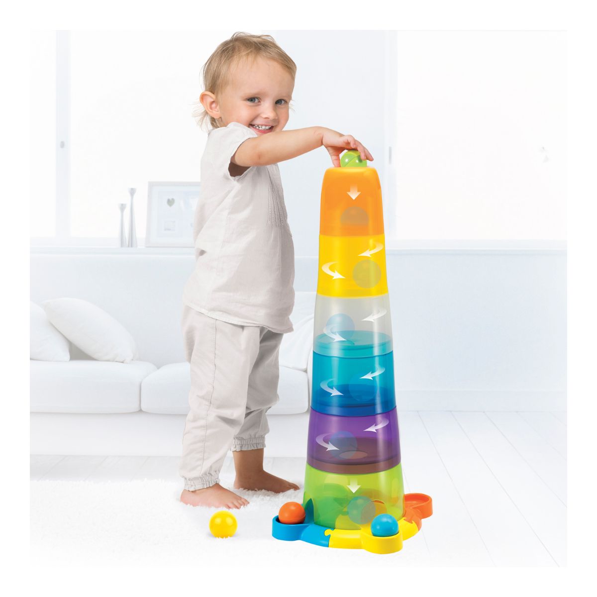 Đồ Chơi Xếp Chồng Cốc Và Bóng Vui Nhộn WINFUN 000737