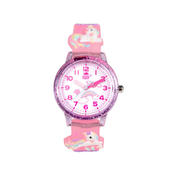 dong-ho-clever-watch-magic-unicorn-jelly-cleverhippo-wg014-flamingo-02