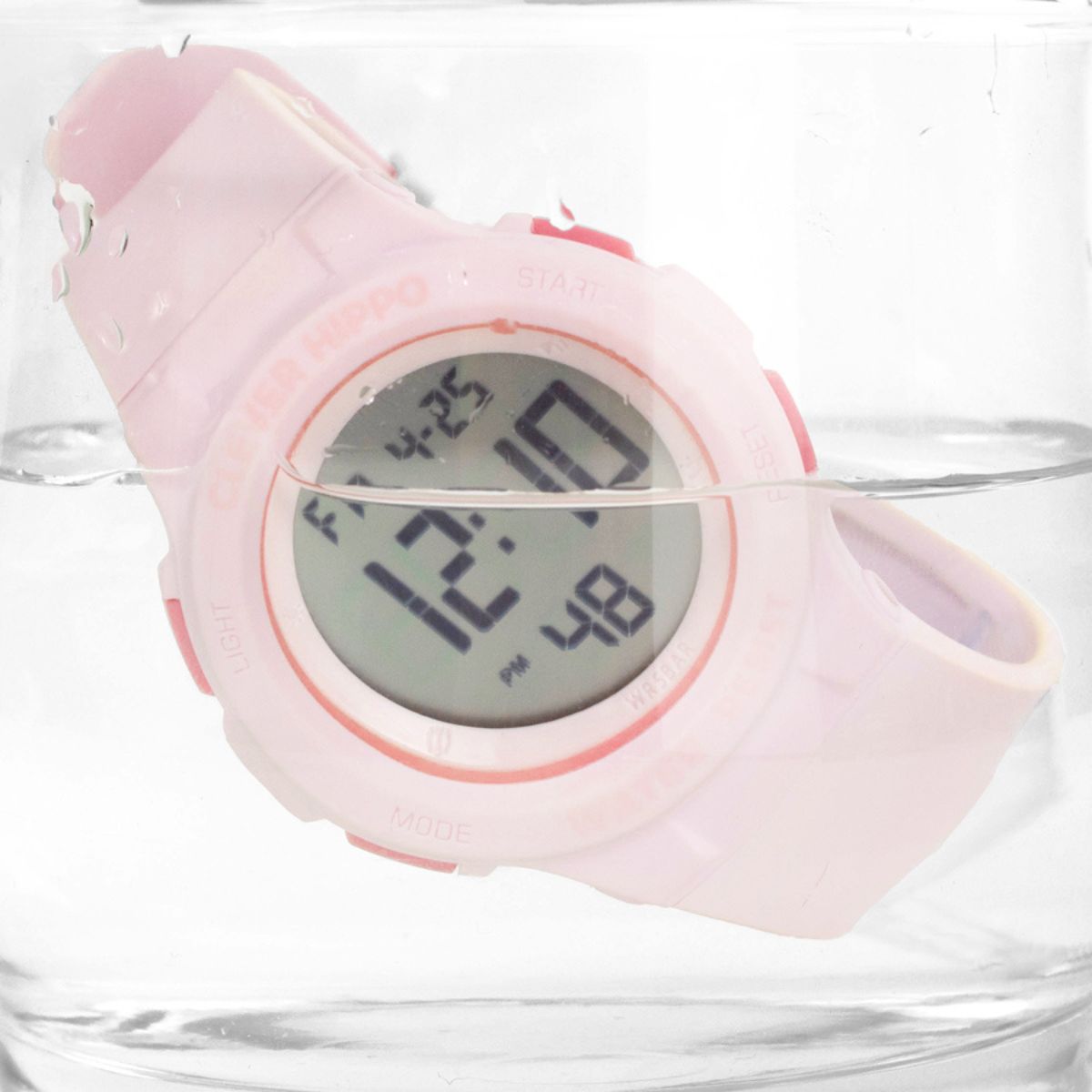 Đồng Hồ Digital Clever Watch Hồng Baby CLEVERHIPPO DW004
