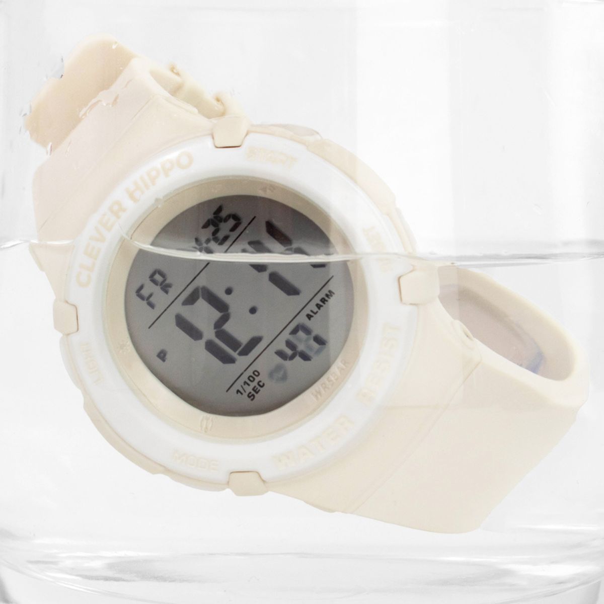 Đồng Hồ Digital Clever Watch Ivory Thời Thượng CLEVERHIPPO DW003