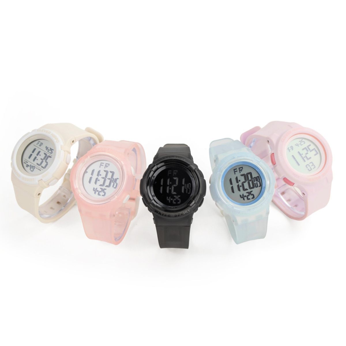 Đồng Hồ Digital Clever Watch Xanh Tươi Mới CLEVERHIPPO DW005