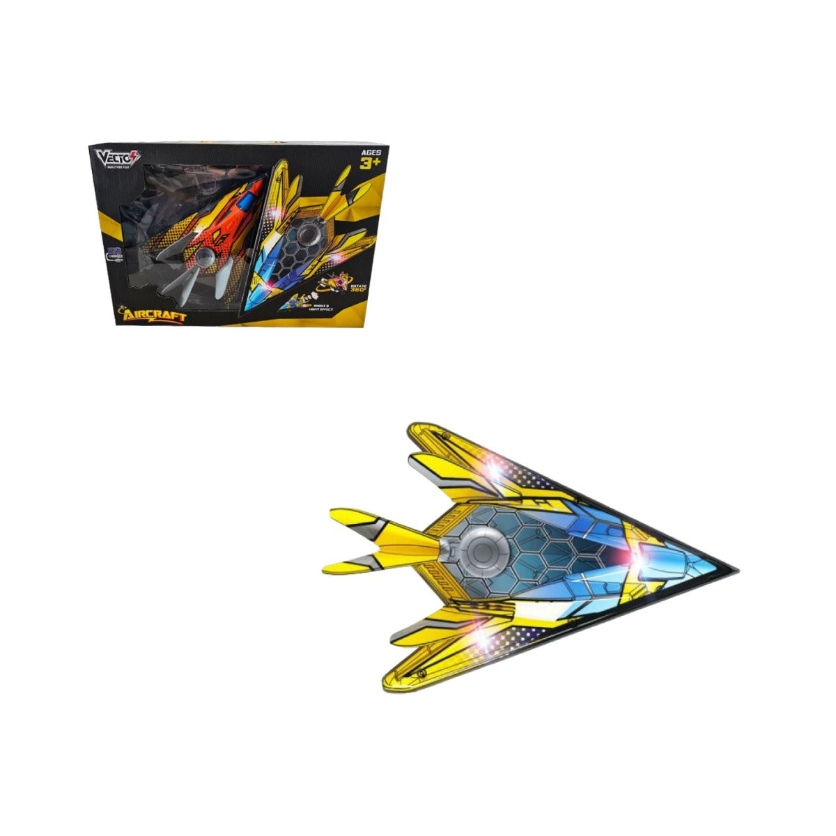 Đồ chơi phi cơ phun sương điều khiển từ xa (Xanh) VECTO VT8666