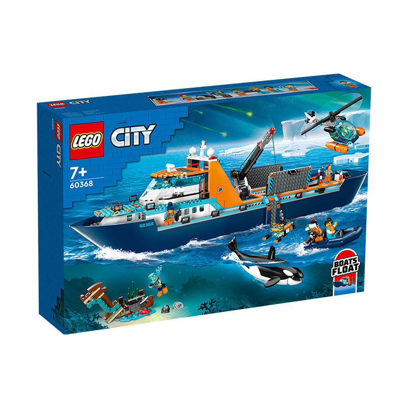 Đồ chơi lắp ráp Tàu thám hiểm bắc cực LEGO CITY 60368