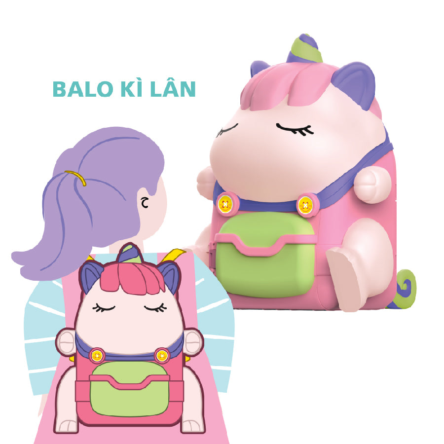 Ngôi Nhà Kỳ Lân Hồng SWEET HEART SH4271