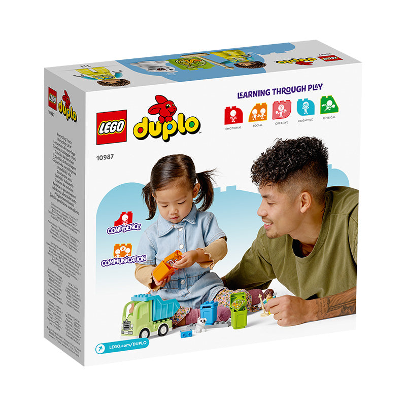 Đồ chơi lắp ráp Xe rác tái chế LEGO DUPLO 10987