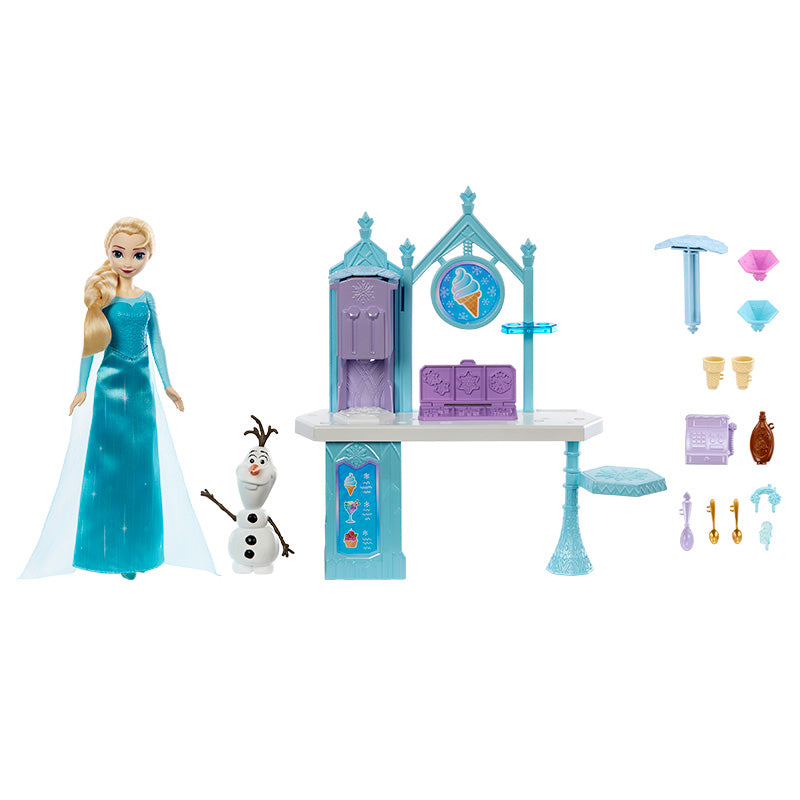 Disney Prozen - Làm Kem Cùng Công Chúa Tuyết Elsa Và Olaf Disney Princess Mattel Hmj48