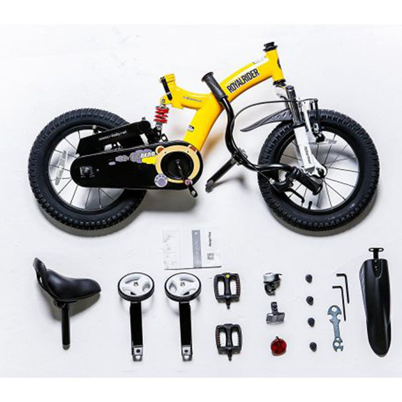 Xe đạp trẻ em Royal Baby Flying Bear 16 inch Màu Vàng RB16B-9