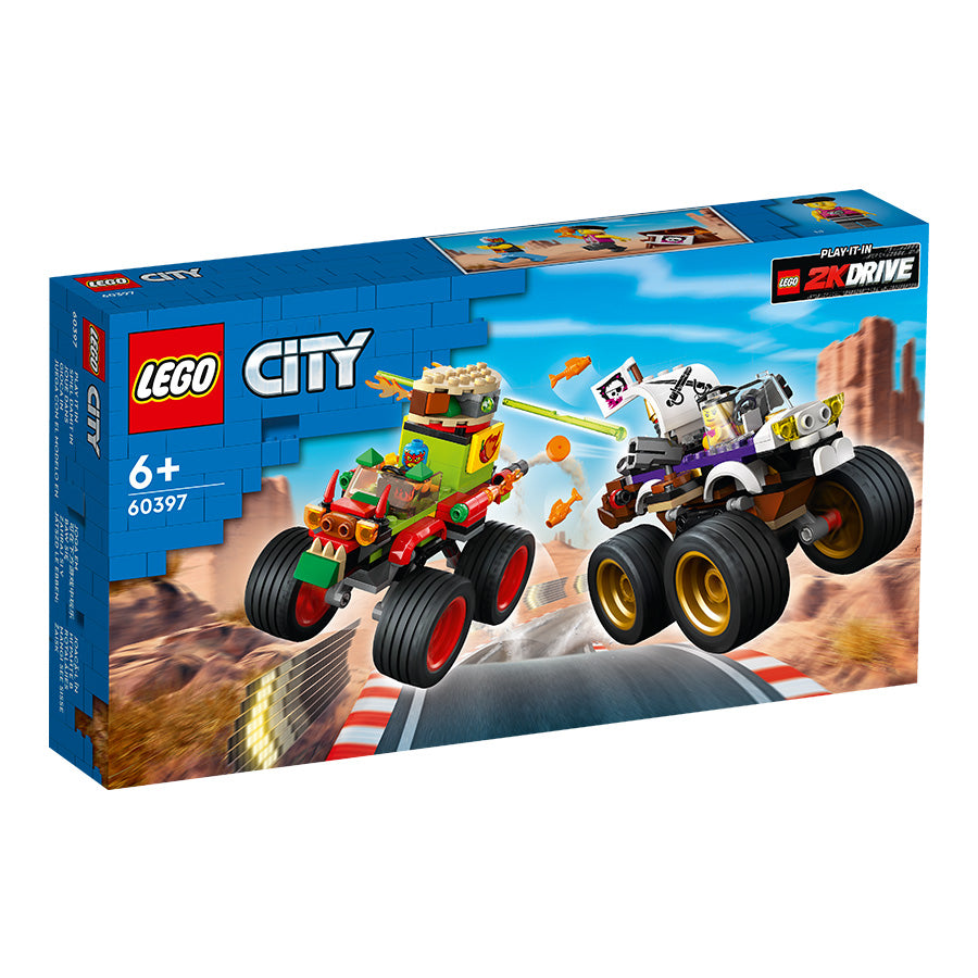 Đồ Chơi Lắp Ráp Bộ Sưu Tập Xe Tải Quái Vật LEGO CITY 60397