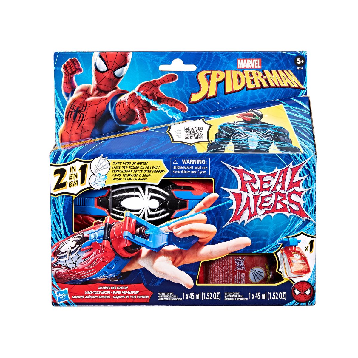 Găng Tay Phóng Tơ Siêu Cấp Spiderman F8734