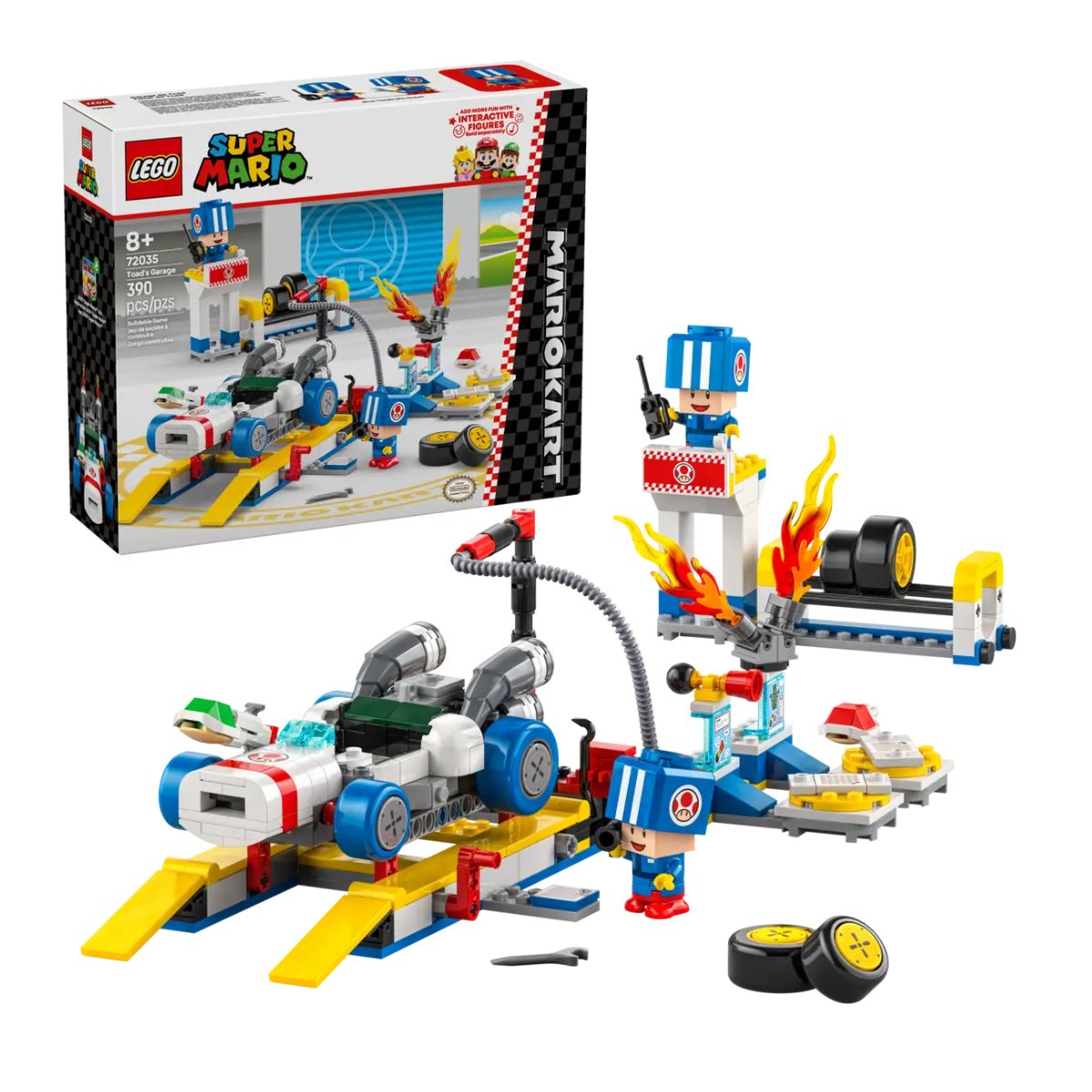 Đồ Chơi Lắp Ráp Gara Của Toad LEGO SUPER MARIO 72035