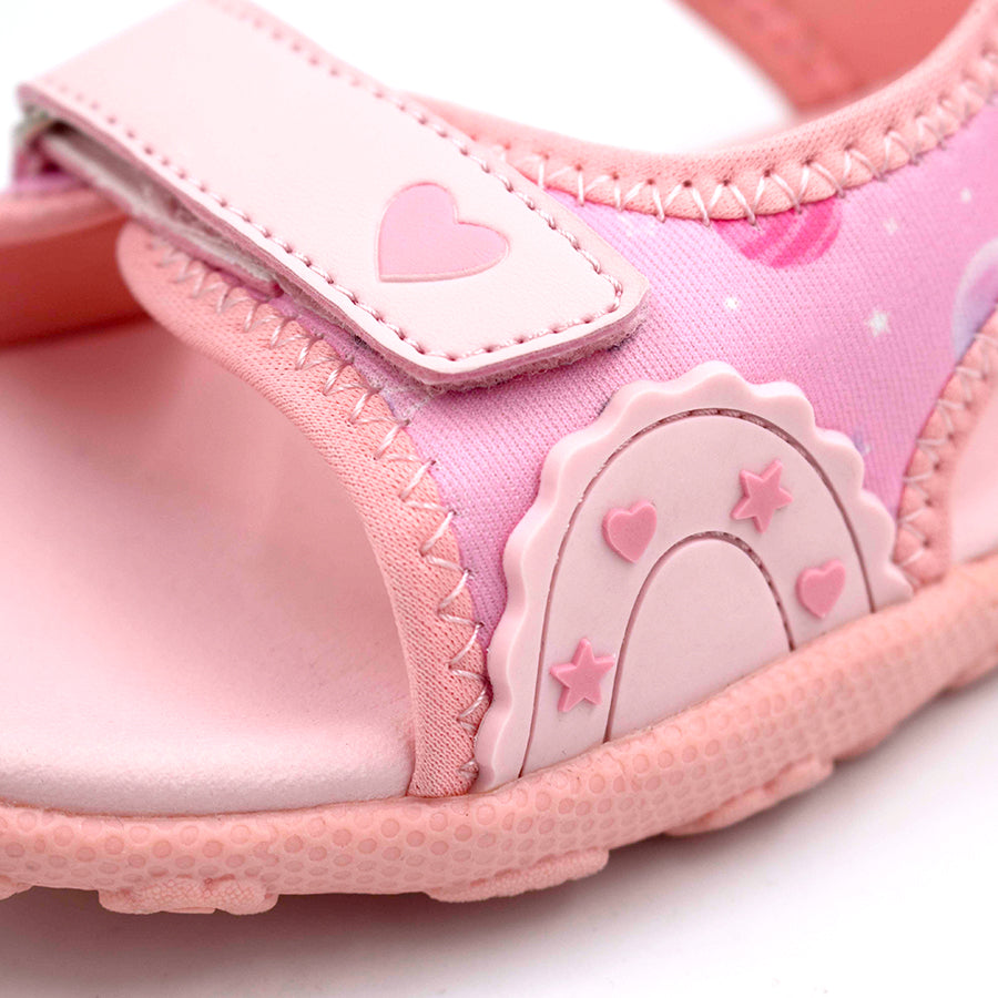 Giày Sandals Dreamy Sweet Heart Hồng Clever Hippo SD302/NUDE