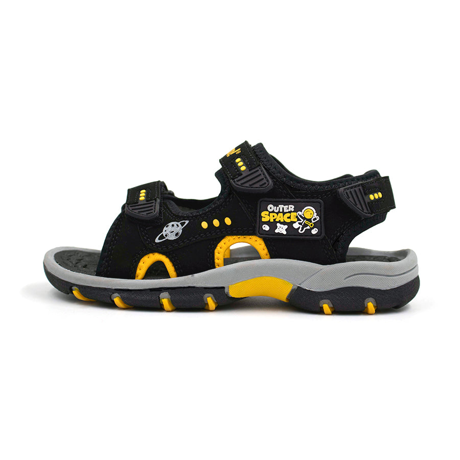 Giày Sandals Dynamic Space Adventure Đen Cam Clever Hippo Sd301/Black