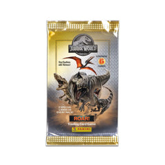 Jurassic World ROAR Trading Card Pack – PANINI 8051708025293 – Random Delivery