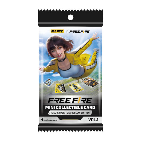 MANYC Free Fire Spark Flow Collectible Trading Card Pack – MYC01FF01C01F11-SF