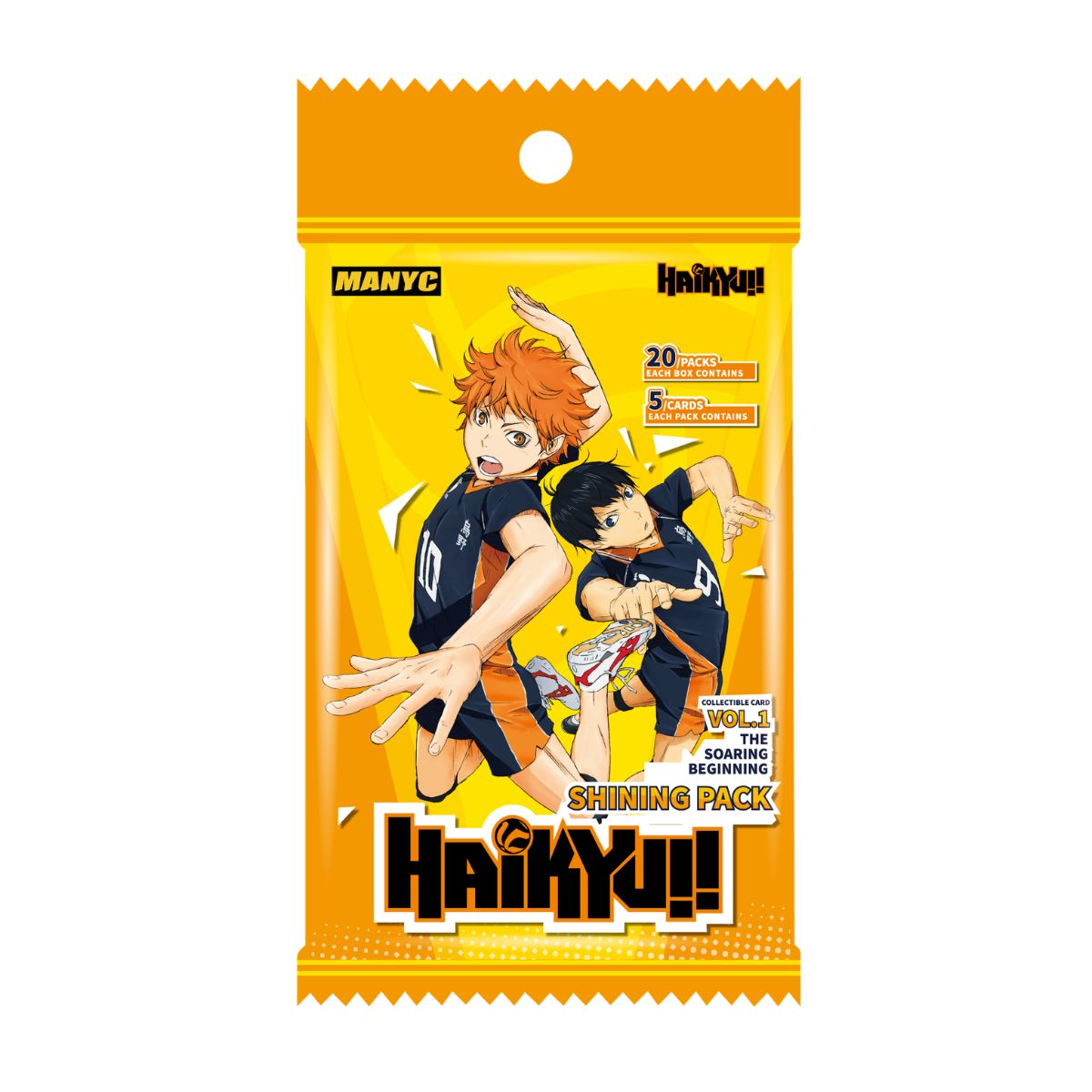 Đồ Chơi Gói Thẻ Sưu Tập Manyc Haikyu-The Soaring Beginning-Shinning TRADING CARD MYC01HK01C01F09-SP