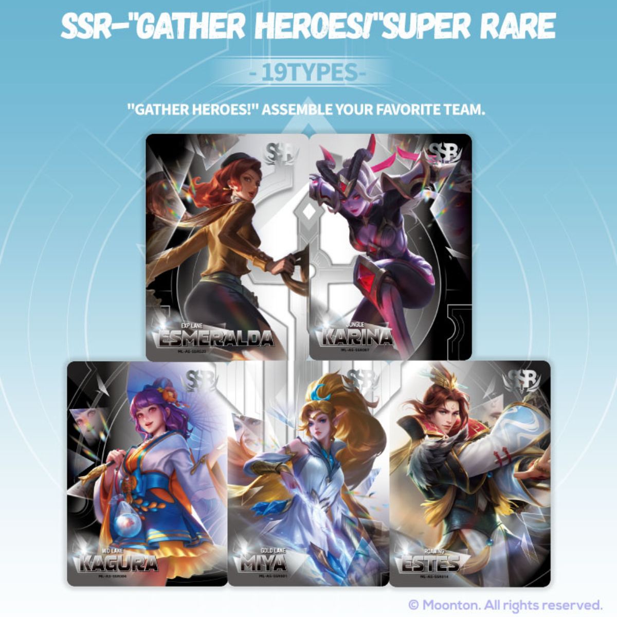 Đồ Chơi Gói Thẻ Sưu Tập Manyc Mobile Legend Bang Bang - Classic TRADING CARD MYC01MLBB01C01F09-CP
