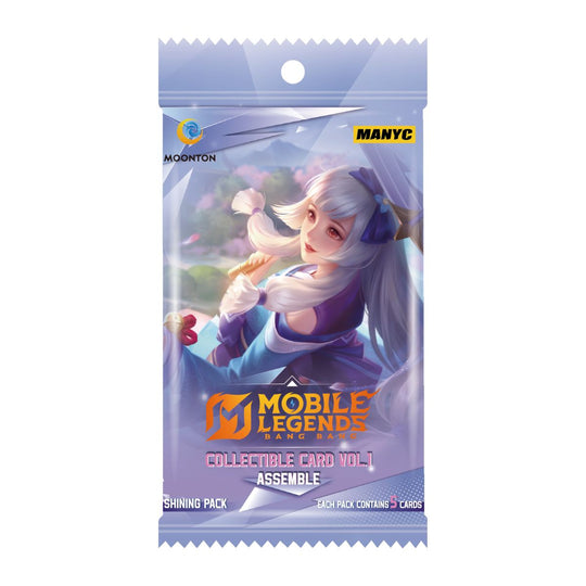 Đồ Chơi Gói Thẻ Sưu Tập Manyc Mobile Legend Bang Bang - Shining TRADING CARD MYC01MLBB01C01F09-SP