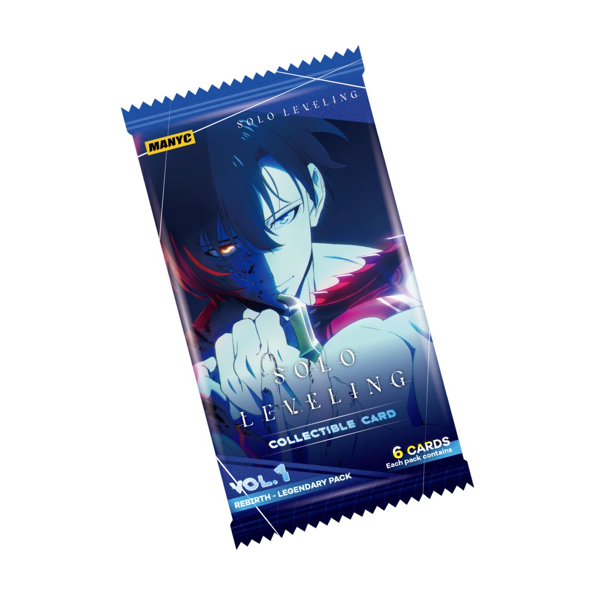 Manyc Solo Leveling Collectible Card Pack Toy - Rebirth - Legendary Trading Card MYC01SL01C01F09-LP