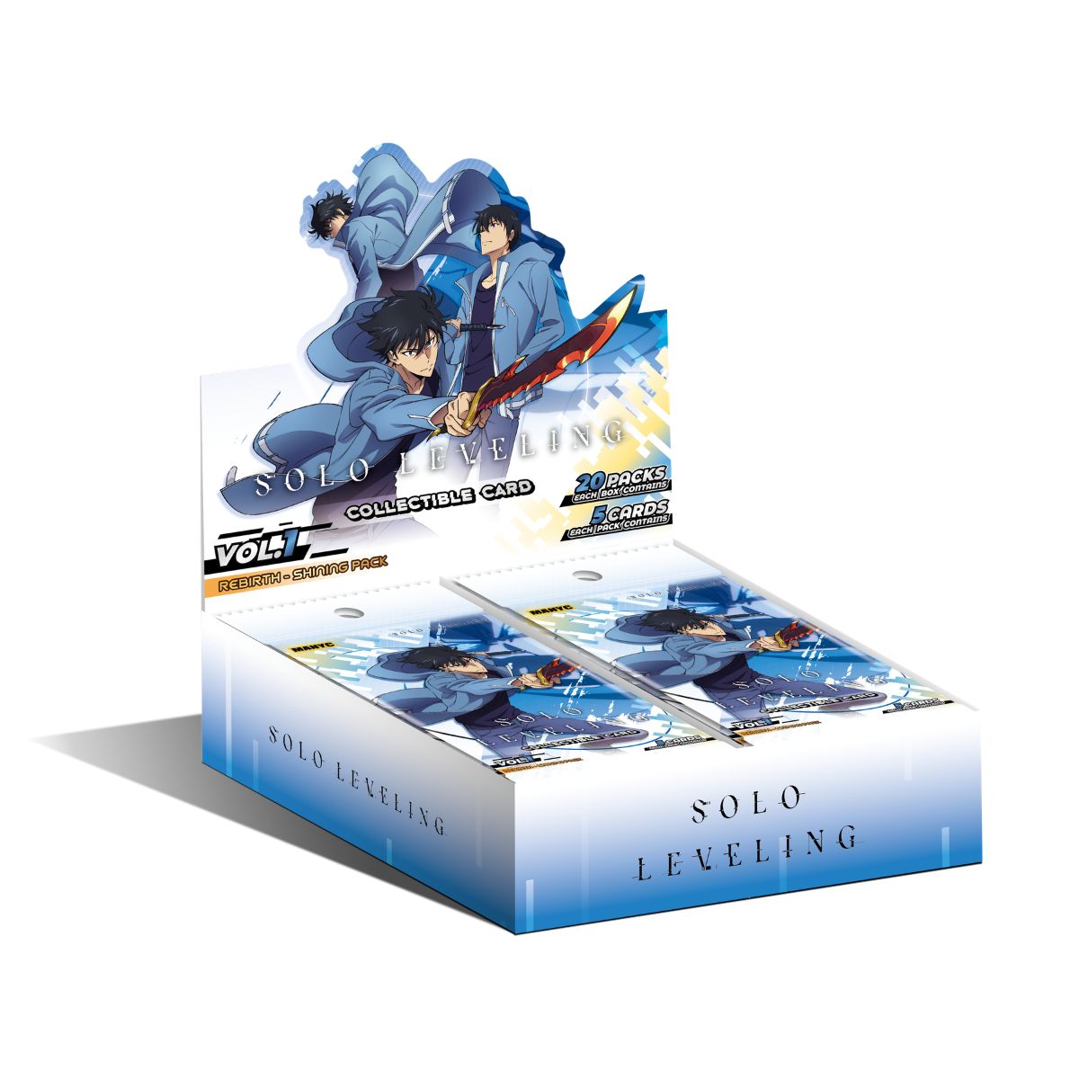Manyc Solo Leveling Collectible Card Pack Toy - Rebirth - Shinning TRADING CARD MYC01SL01C01F09-SP