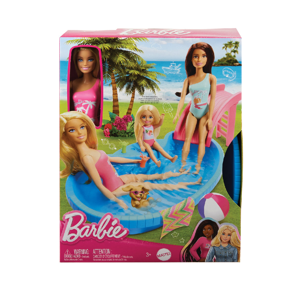 Hồ Bơi Của Búp Bê Barbie Hrj74