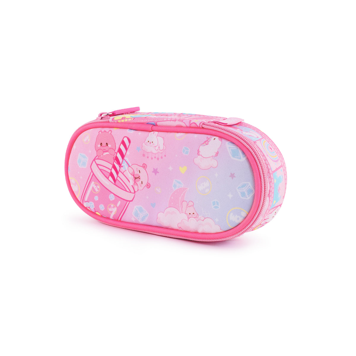 Hộp Bút Đa Năng Boba Bestie CLEVERHIPPO PB0214/PINK