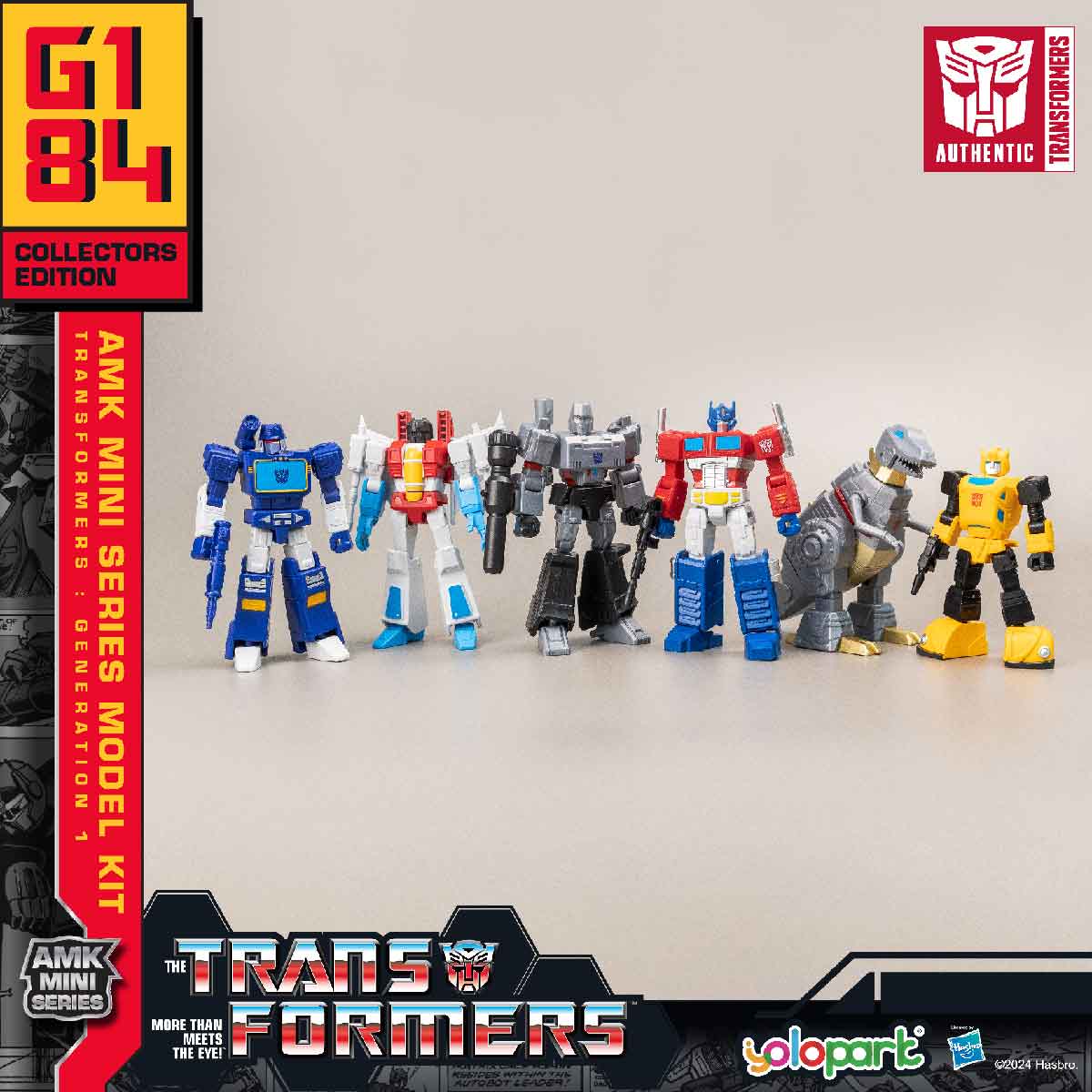 Hộp Mù Lắp Ráp Mô Hình Transformers: Generation One YOLOPARK YPAMKG1-1