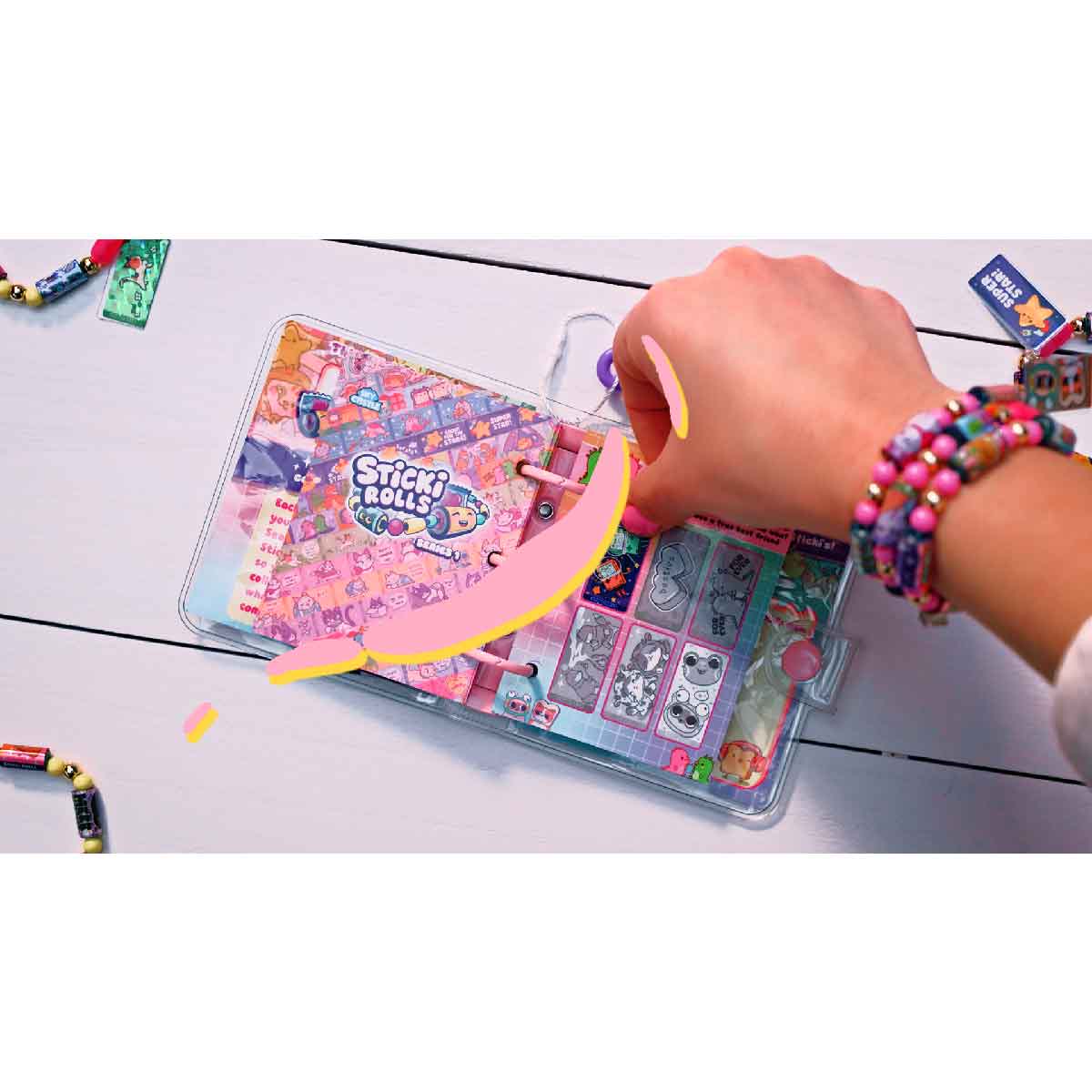 Đồ Chơi Hộp Mù Vòng Tay Sticki Rolls OTHER GIRL BRANDS SR101CDU