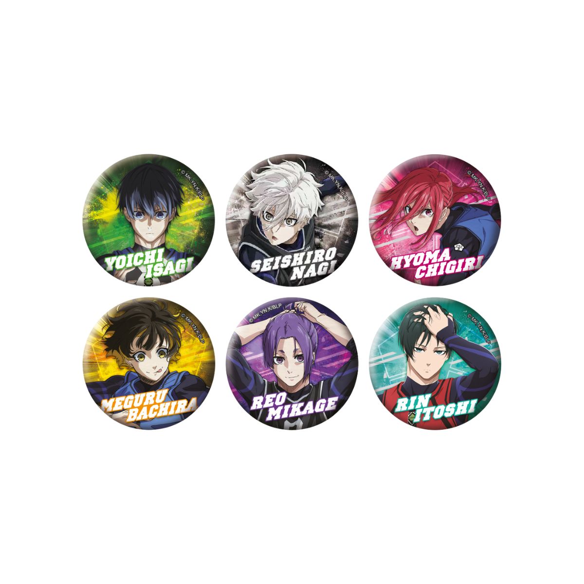 Huy Hiệu Blue Lock 01 SUNRISEPOP BLAC013