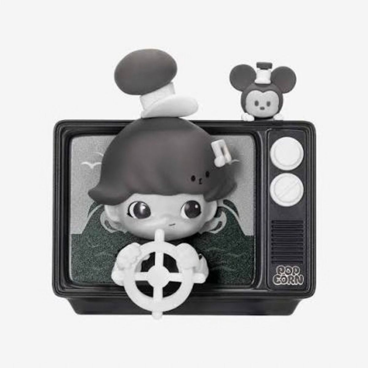 Đồ Chơi Huy Hiệu DIMOO WORLD × DISNEY Series-Fridge Magnet Blind Box POP MART IP DIMOO 6931571051037
