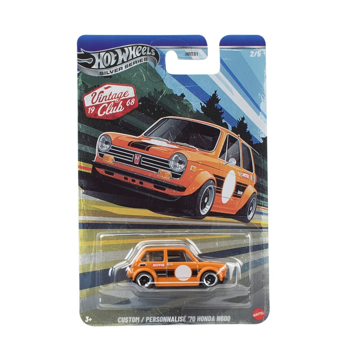 Đồ Chơi Siêu Xe Hot Wheels Vintage CUSTOM '70 HONDA N600 HOT WHEELS JKY27/HRT81
