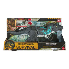 Đồ Chơi Khủng Long Bạo Chúa T-Rex Cơ Bắp Cuồng Nộ JURASSIC WORLD MATTEL JKG92
