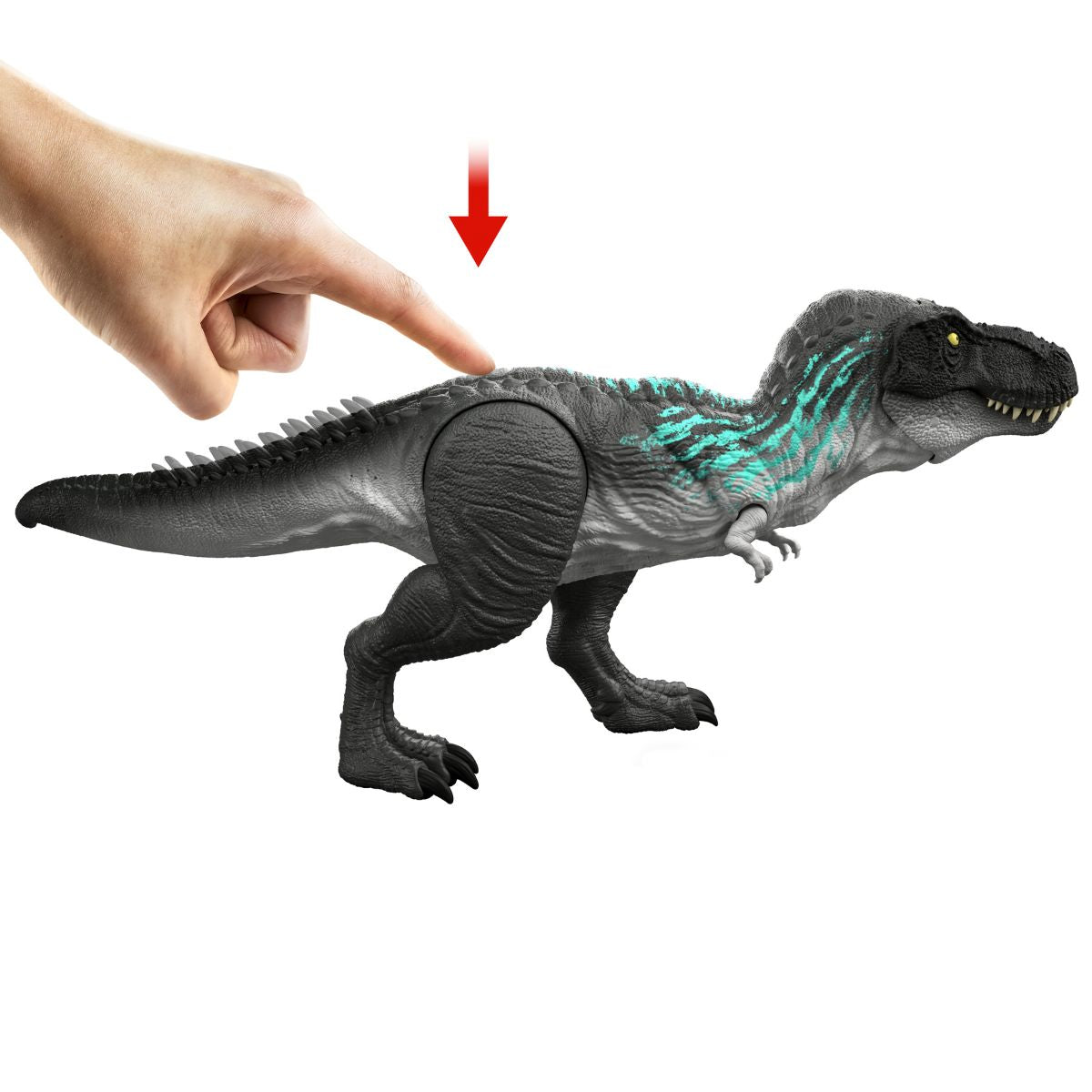Đồ Chơi Khủng Long Bạo Chúa T-Rex Cơ Bắp Cuồng Nộ JURASSIC WORLD MATTEL JKG92