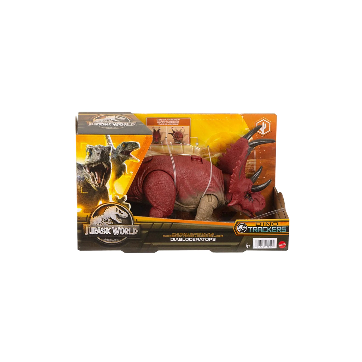 Mô Hình Khủng Long Diabloceratops Có Âm Thanh Jurassic World Mattel Hlp14
