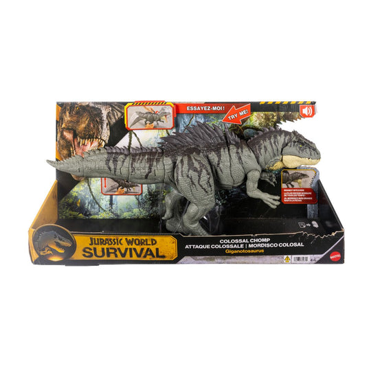 Giganotosaurus Dinosaur Toy Devastating Bite Jurassic World Mattel JKG93