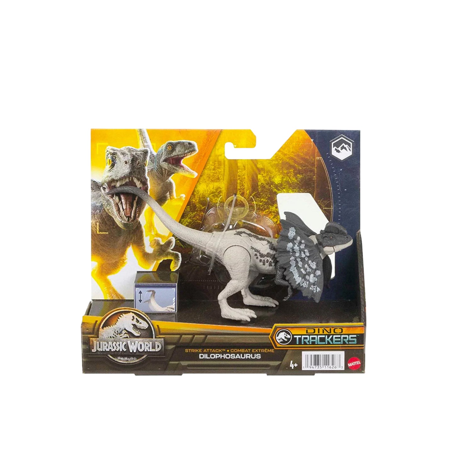 Mô Hình Khủng Long Tấn Công Dilophosaurus Jurassic World Mattel Hln63