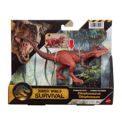 Đồ Chơi Khủng Long Tấn Công Dilophosaurus JURASSIC WORLD MATTEL JGB77