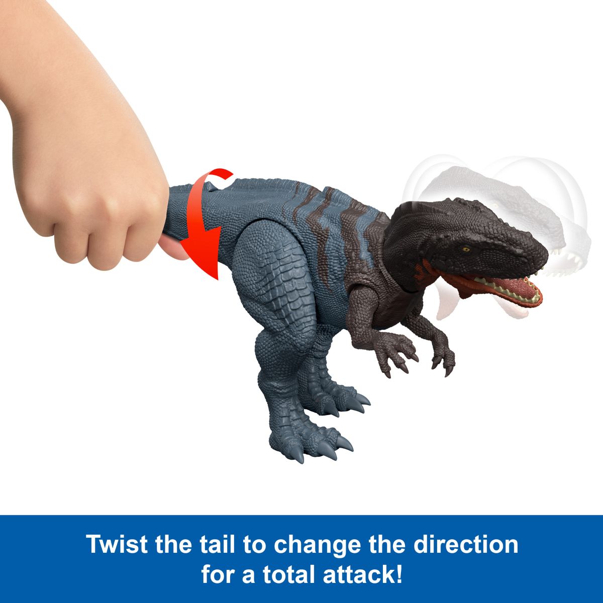 Đồ Chơi Mô Hình Saga Khủng Long Có Âm Thanh Abelisaurus JURASSIC WORLD MATTEL JGB91/JGB87