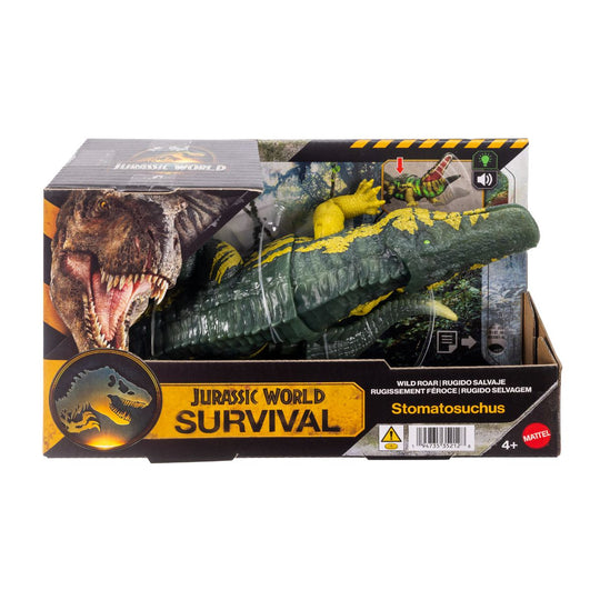 Dinosaur Saga Toy Stomatosuchus with Sound Jurassic World Mattel JKL82/JGB87