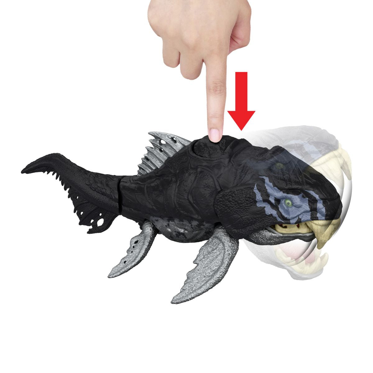 Đồ Chơi Khủng Long Tấn Công Dunkleosteus JURASSIC WORLD MATTEL JKL73/JGB77