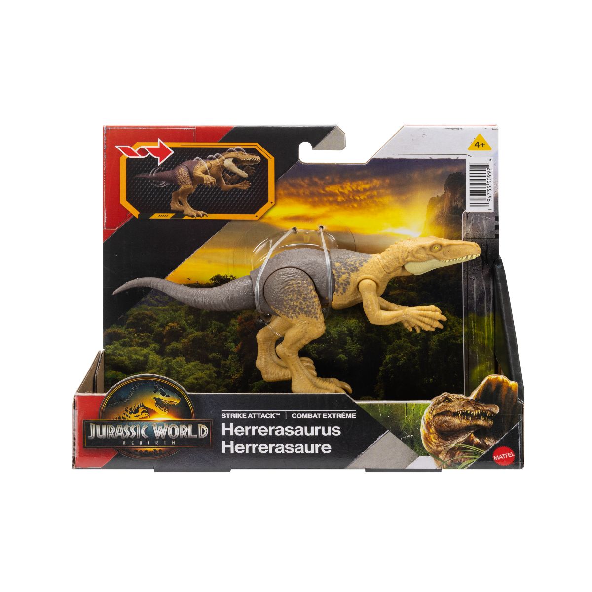 Đồ Chơi Mô Hình Saga Khủng Long Tấn Công Herrerasaurus JURASSIC WORLD MATTEL JGB81/JGB77