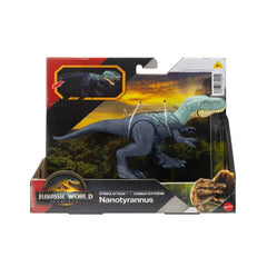 Đồ Chơi Mô Hình Saga Khủng Long Tấn Công Nanotyrannus JURASSIC WORLD MATTEL JGB80/JGB77
