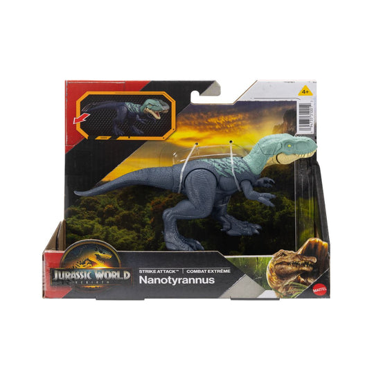 Đồ Chơi Mô Hình Saga Khủng Long Tấn Công Nanotyrannus JURASSIC WORLD MATTEL JGB80/JGB77