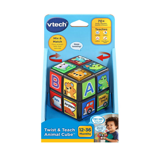 Đồ Chơi Khối Xoay Rubik Kỳ Thú Có Đèn Và Nhạc VTECH 80-558400