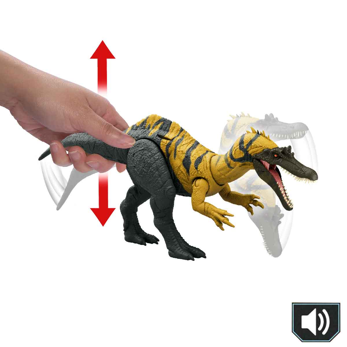 Đồ Chơi Mô Hình Khủng Long Ceratosuchops Có Âm Thanh JURASSIC WORLD MATTEL HLP14