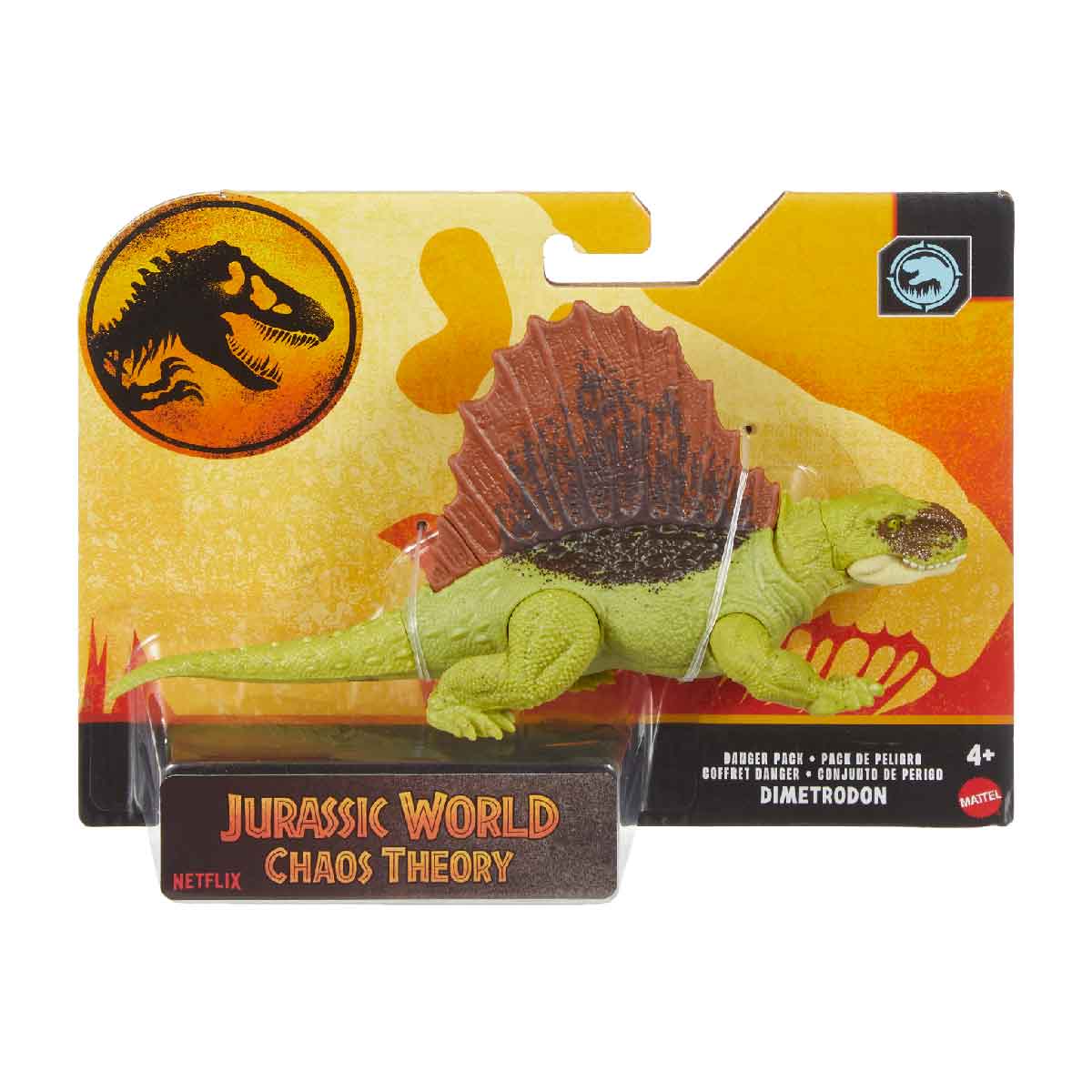 Đồ Chơi Mô Hình Khủng Long Dimetrodon 6 Inch Có Khớp Linh Hoạt JURASSIC WORLD MATTEL HLN49