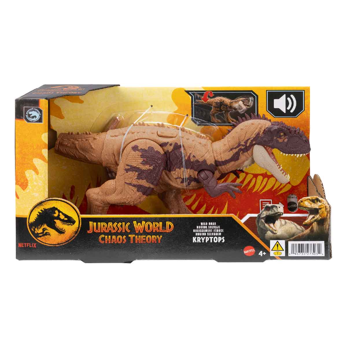 Đồ Chơi Mô Hình Khủng Long Kryptops Có Âm Thanh JURASSIC WORLD MATTEL HLP14