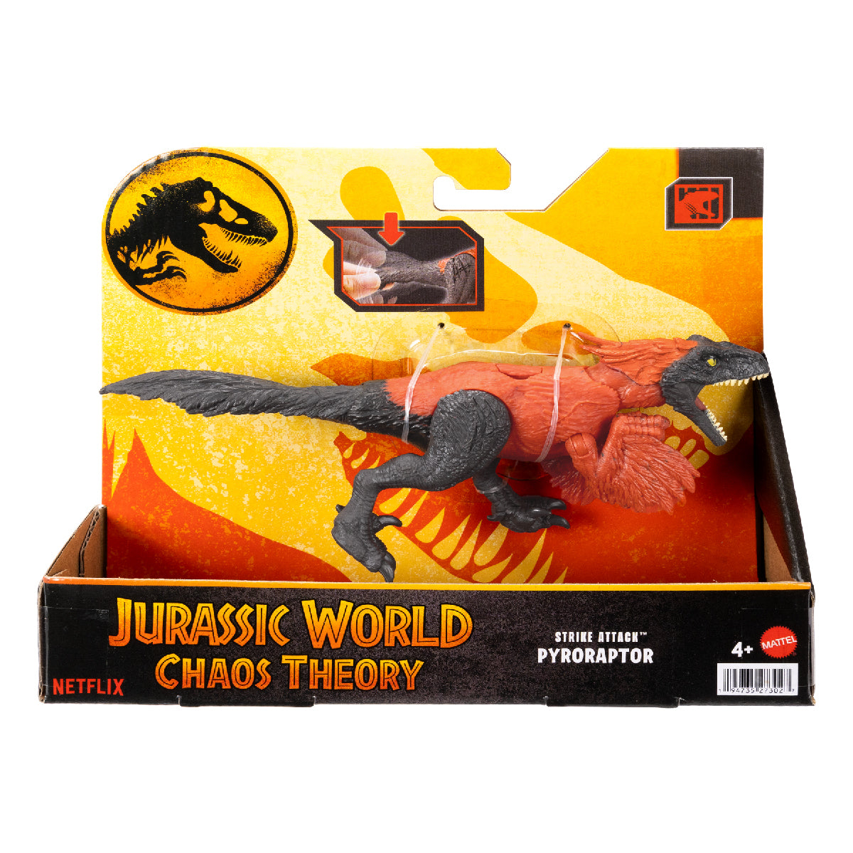 Mô Hình Khủng Long Tấn Công Pyroraptor Jurassic World Mattel Hln63