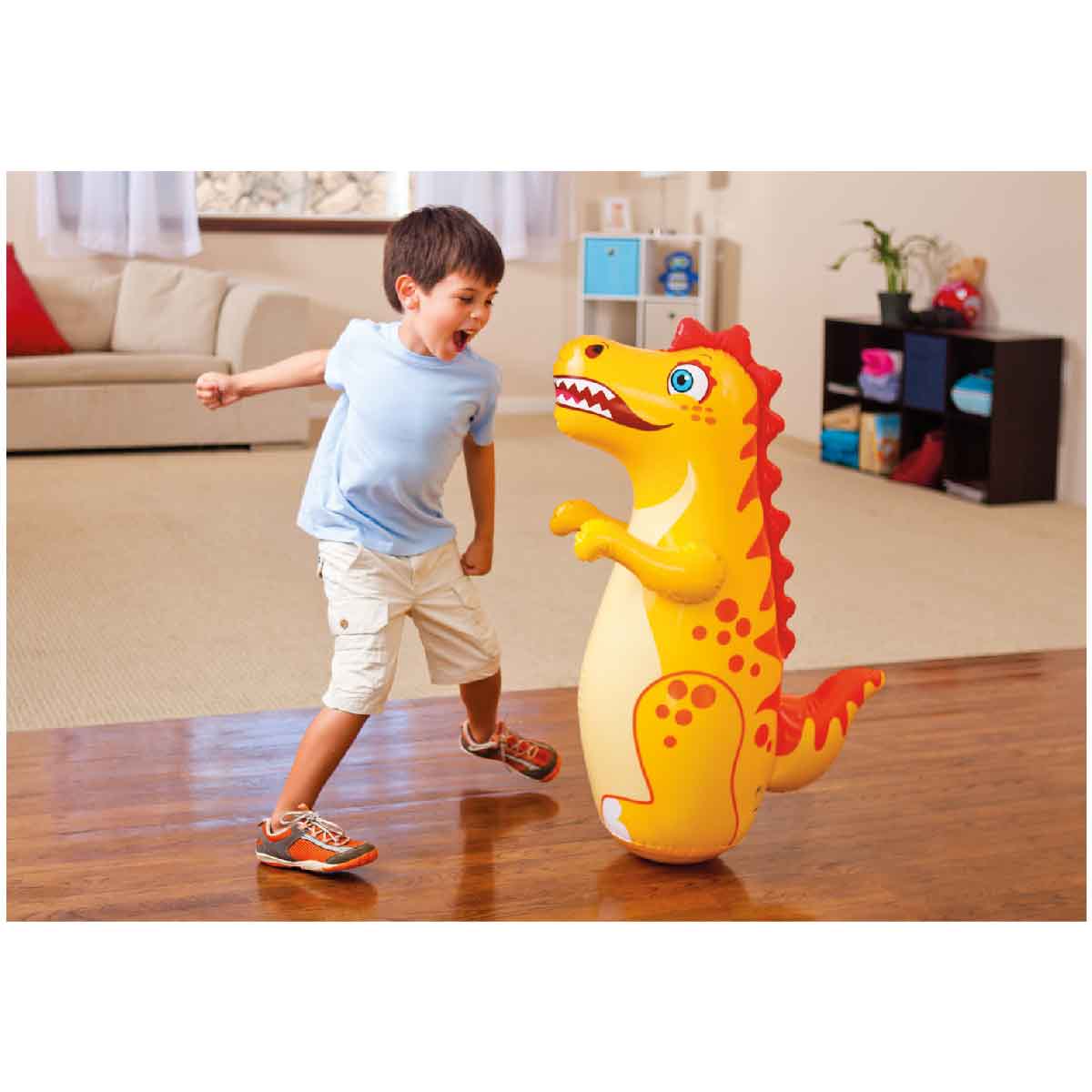 Đồ Chơi Lật Đật Bơm Hơi Hình Khủng Long INTEX 44669